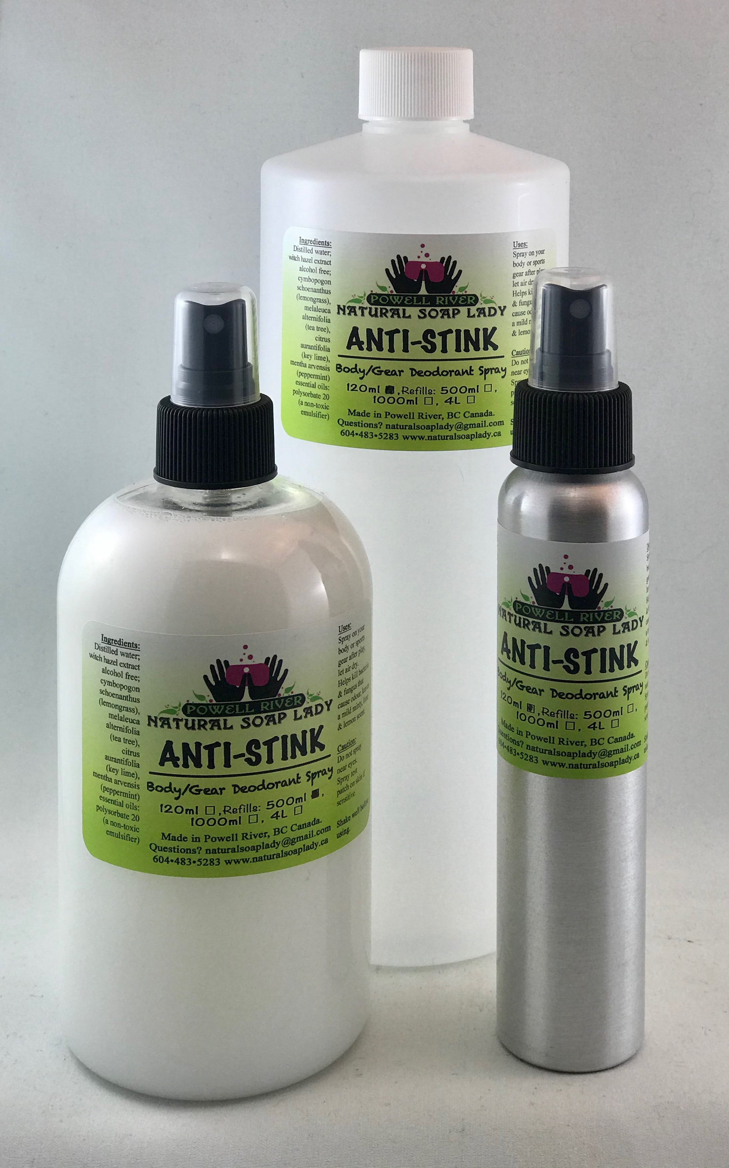 Anti-Stink Gear & Deodorant Spray